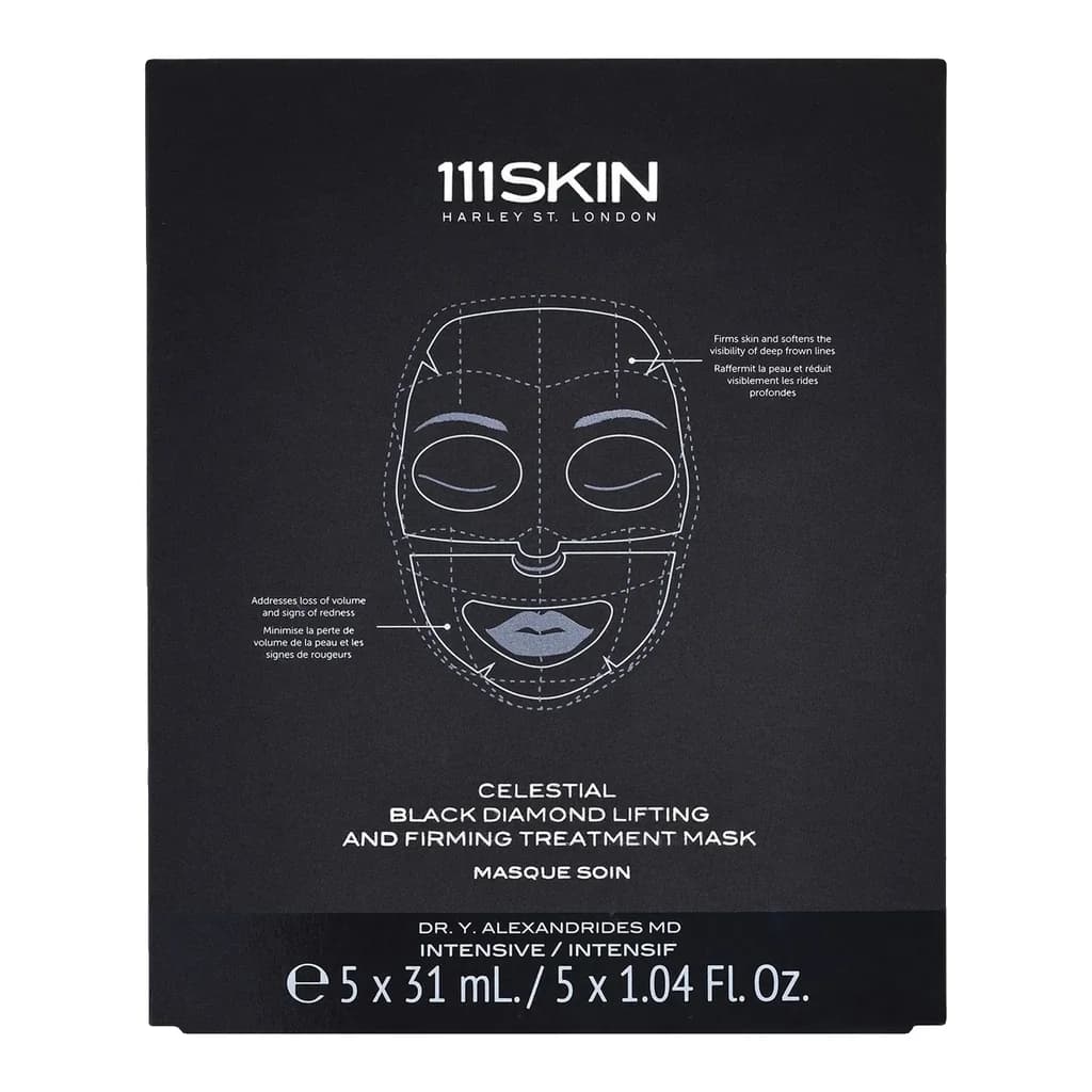 111SKIN Celestial Black Diamond Lifting and Firming Treatment Mask Box