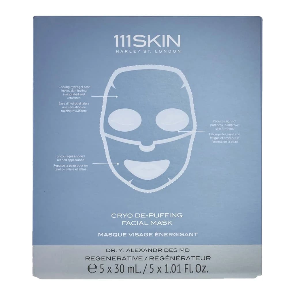 111SKIN Cryo De-Puffing Energy Mask Box