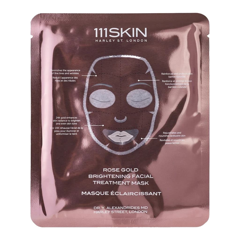 111SKIN Rose Gold Brightening 5-Piece Facial Mask Set