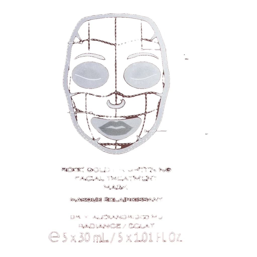 111SKIN Rose Gold Brightening Facial Treatment Mask - Box