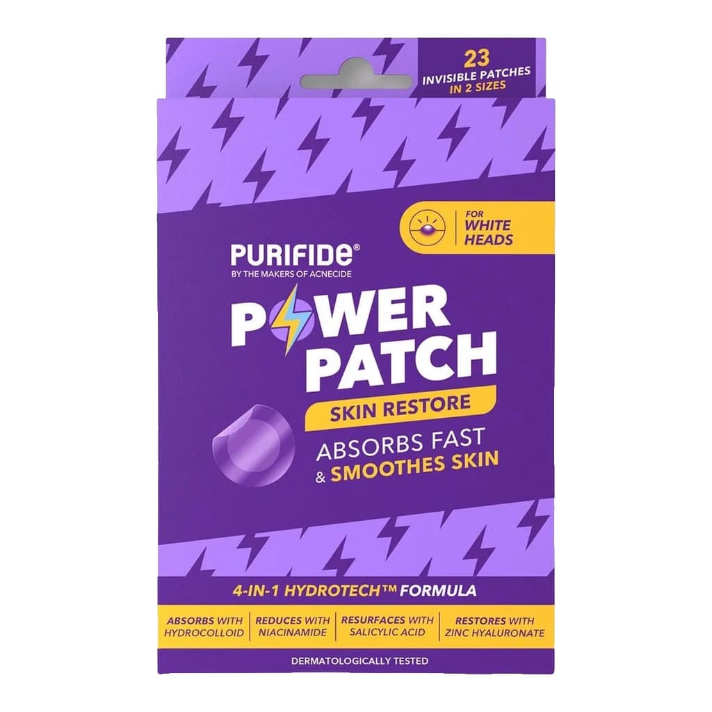 Acnecide Purifide by Acnecide Skin Restore Pimple Patches, Patch Your Spot with Hydrocolloid and Salicylic Acid 23 Absorbent Patches