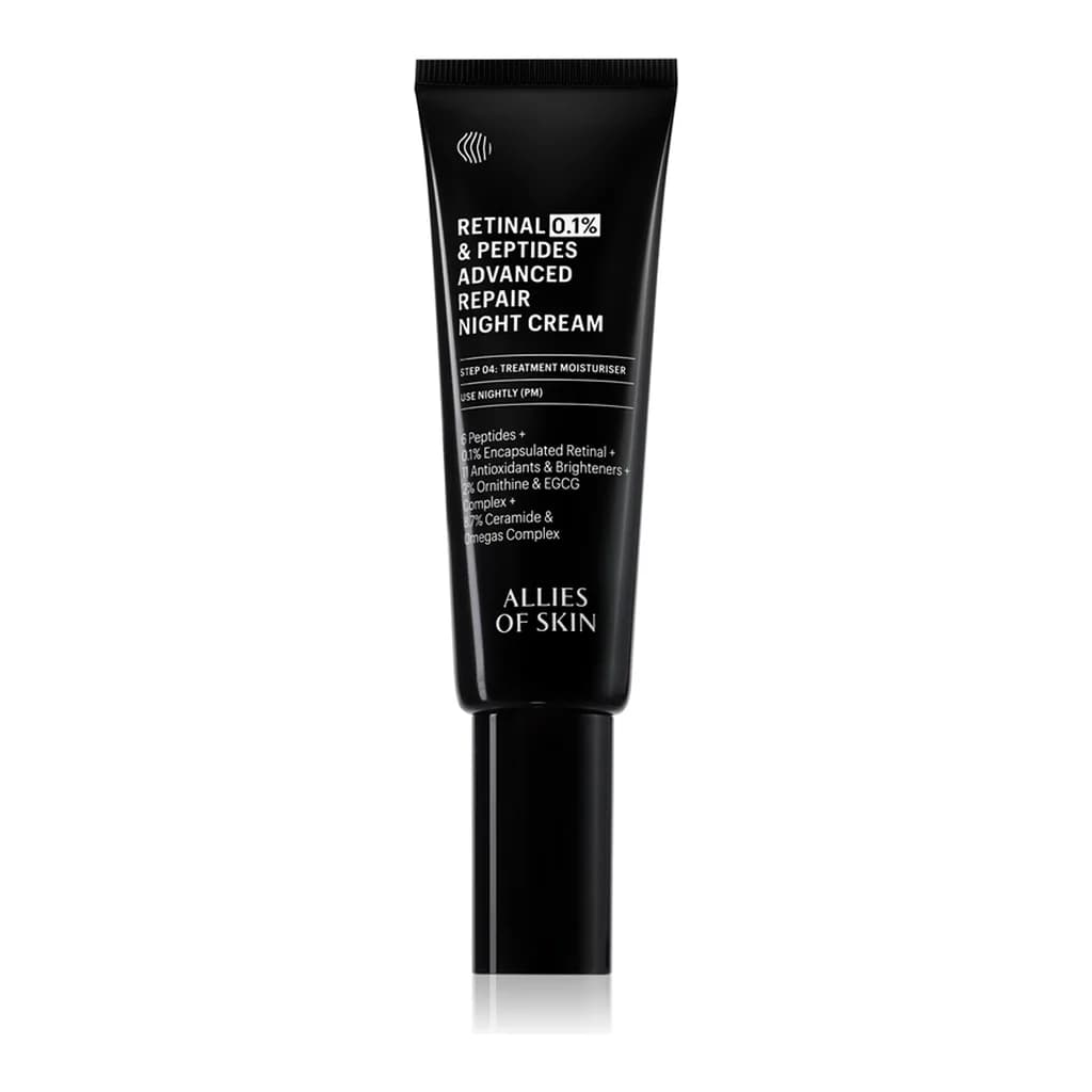 Allies of Skin 0.1% Retinal & Peptides Advanced Repair Night Cream revitalising night cream