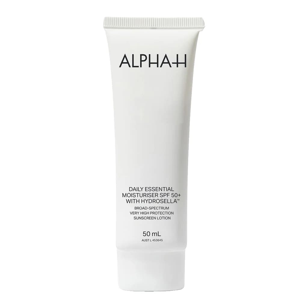 Alpha-H Daily Essential Moisturiser with Hydrosella, SPF50+