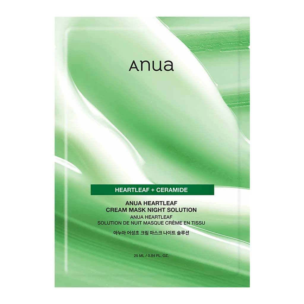 Anua Heartleaf Cream Mask Night Solution