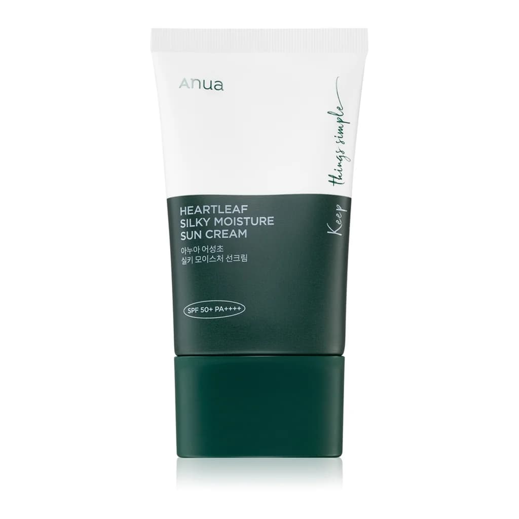 Anua Heartleaf Silky Moisture Sun Cream SPF50+