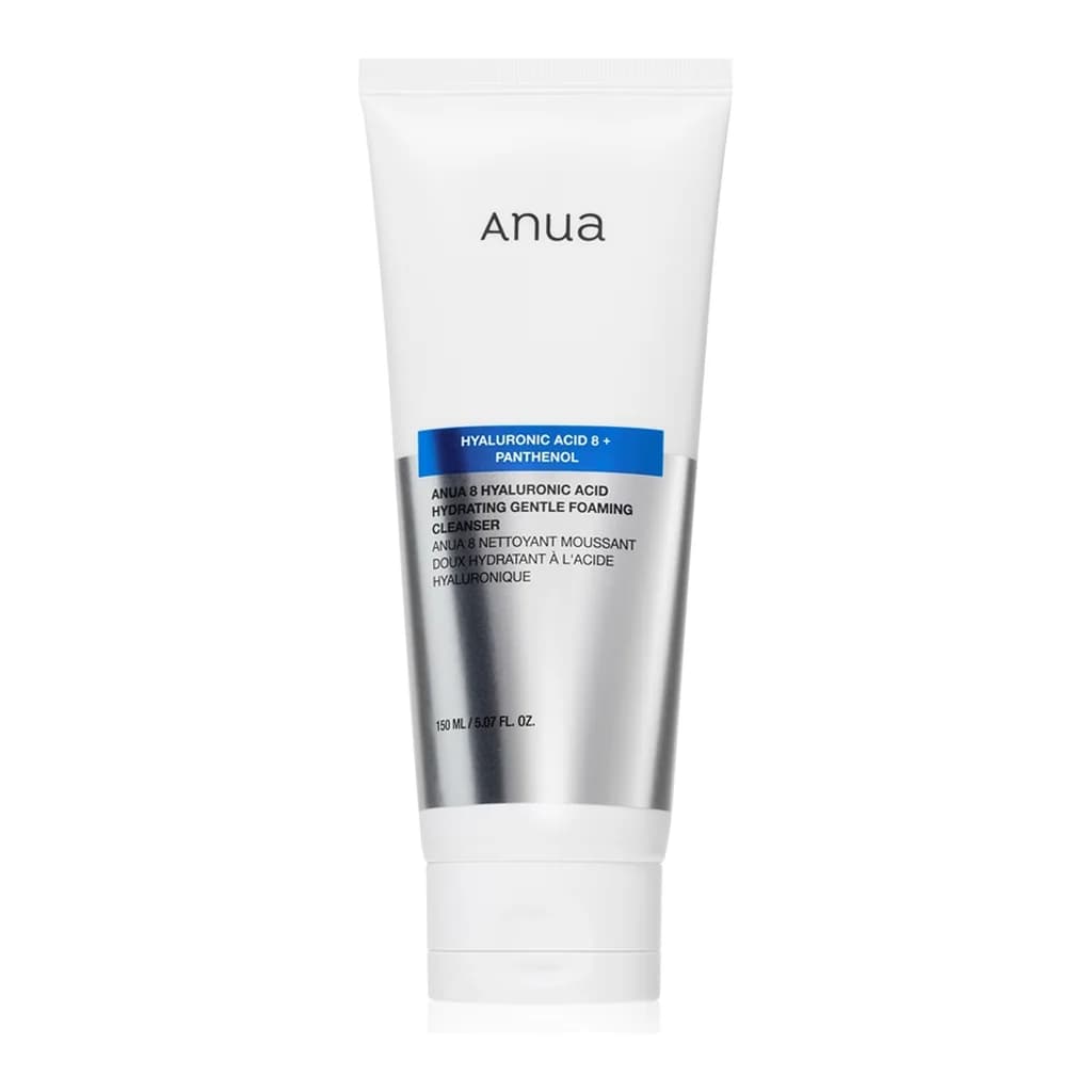 Anua Hyaluronic Acid 8 Hydrating Gentle Foaming Cleanser gentle cleansing foam with hyaluronic acid