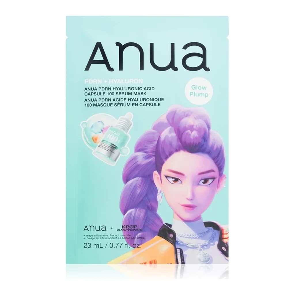 Anua K-Pop Demon Hunters PDRN + Hyaluronic Acid Capsule 100 Serum Mask