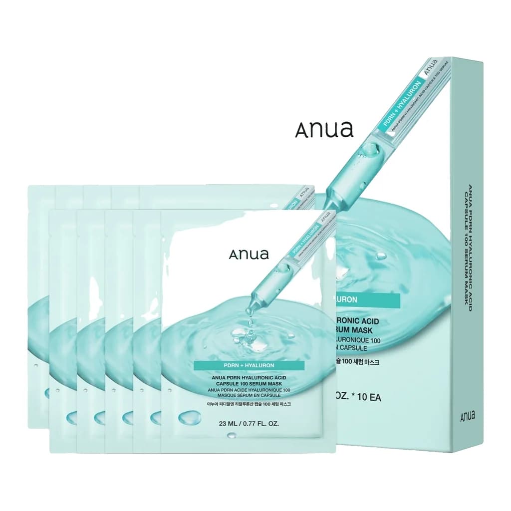 Anua PDRN Hyaluronic Acid Capsule 100 Serum Mask