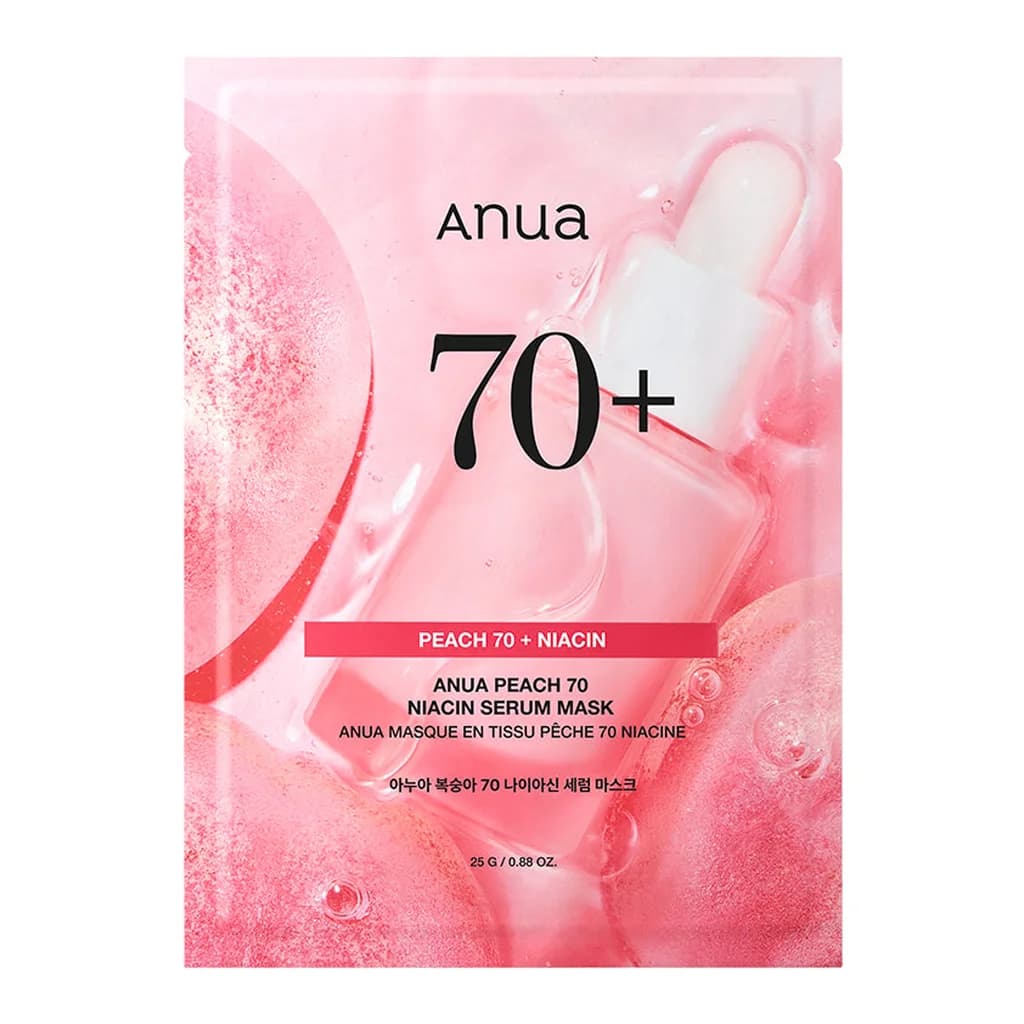 Anua Peach 70% Niacin Serum Mask