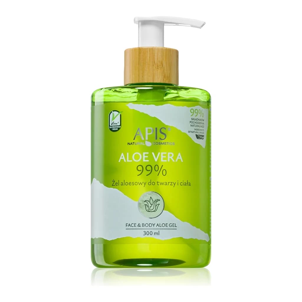 Apis Natural Cosmetics Aloe Vera intensive moisturising gel for face, body and hair