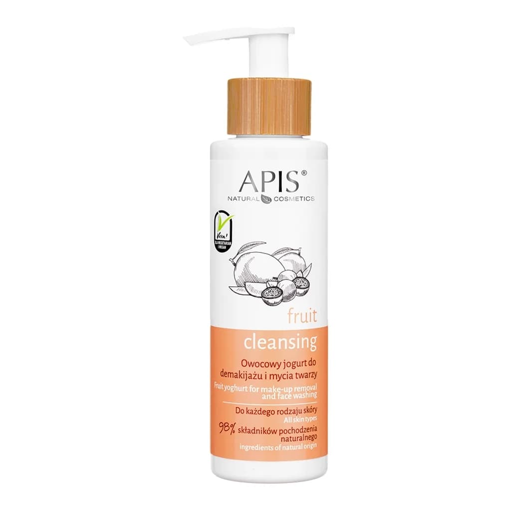 Apis Natural Cosmetics Fruit Cleansing makeup remover lotion for perfect skin cleansing