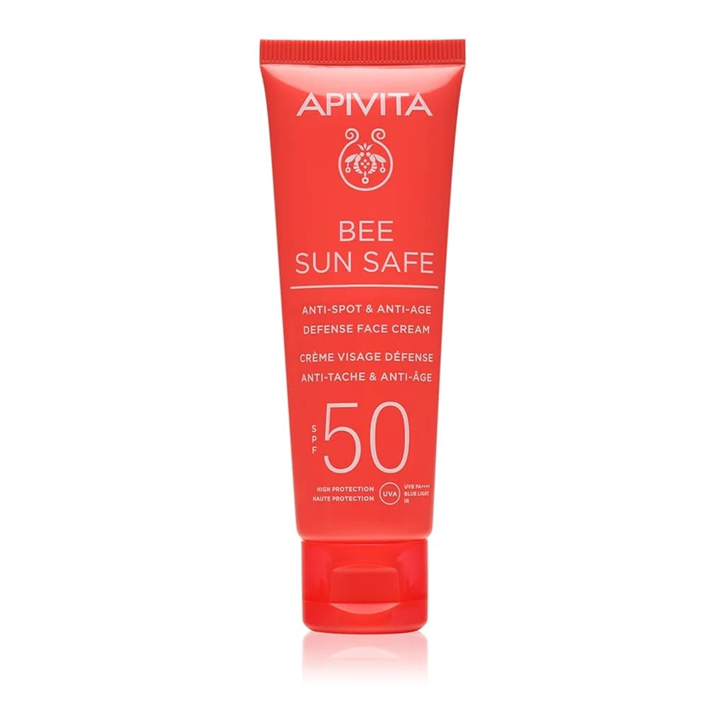 Apivita Bee Sun Safe Anti-Spot and Anti-Age Face Cream SPF50