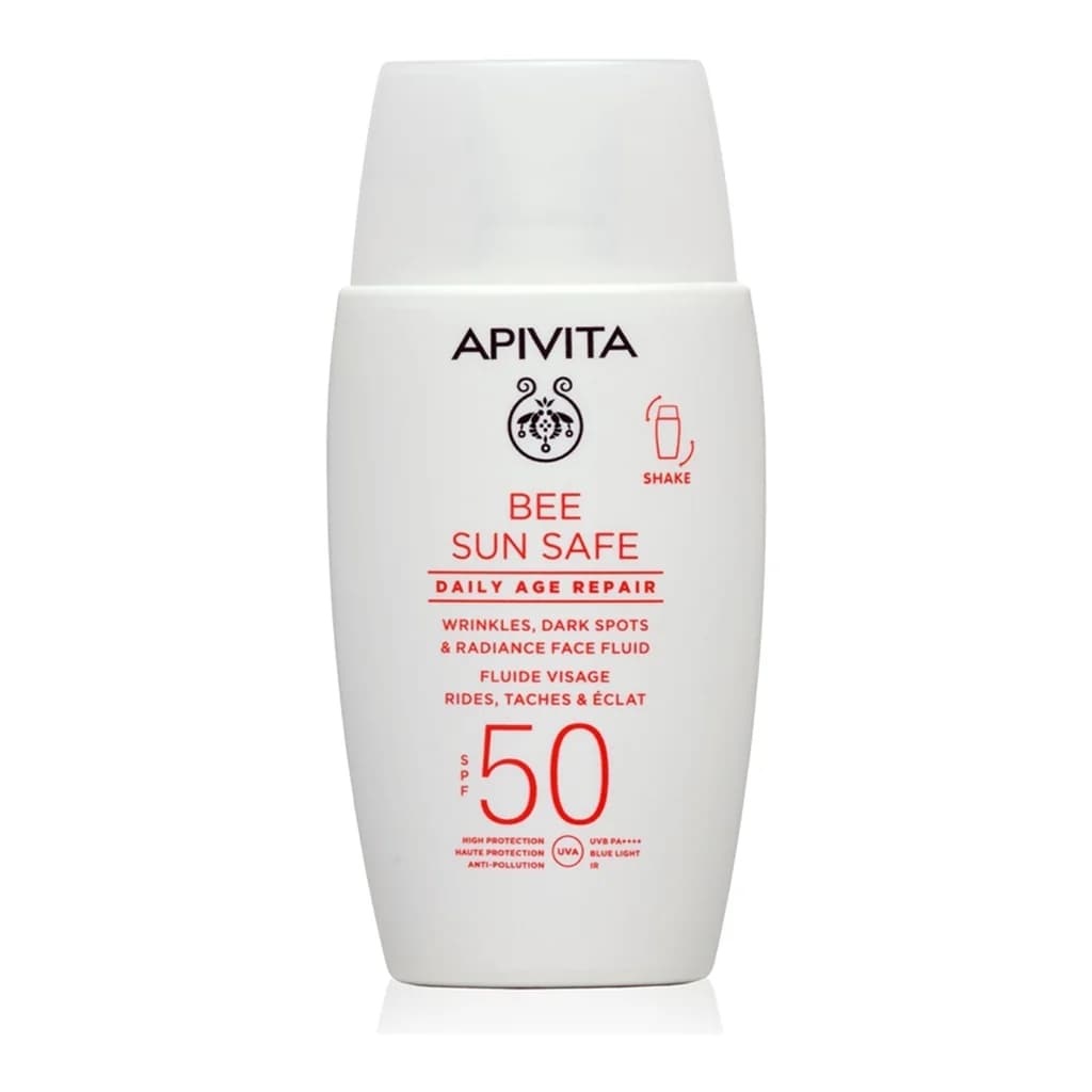 Apivita Bee Sun Safe Daily Age Repair Fluid SPF50