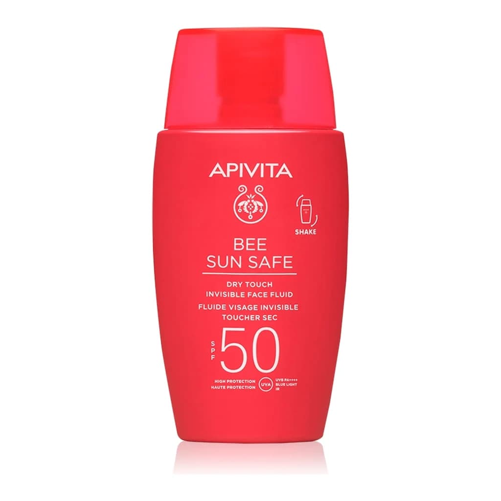 Apivita Bee Sun Safe Dry Touch Face Fluid SPF50