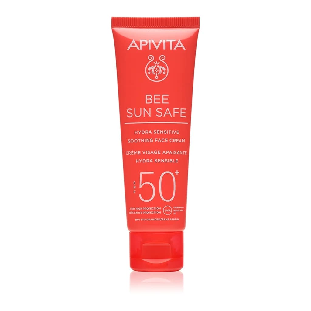 Apivita Bee Sun Safe Hydra Sensitive Soothing Face Cream SPF50+