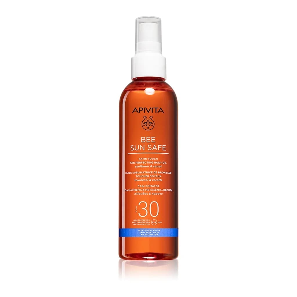 Apivita Bee Sun Safe Satin Touch Oil SPF30