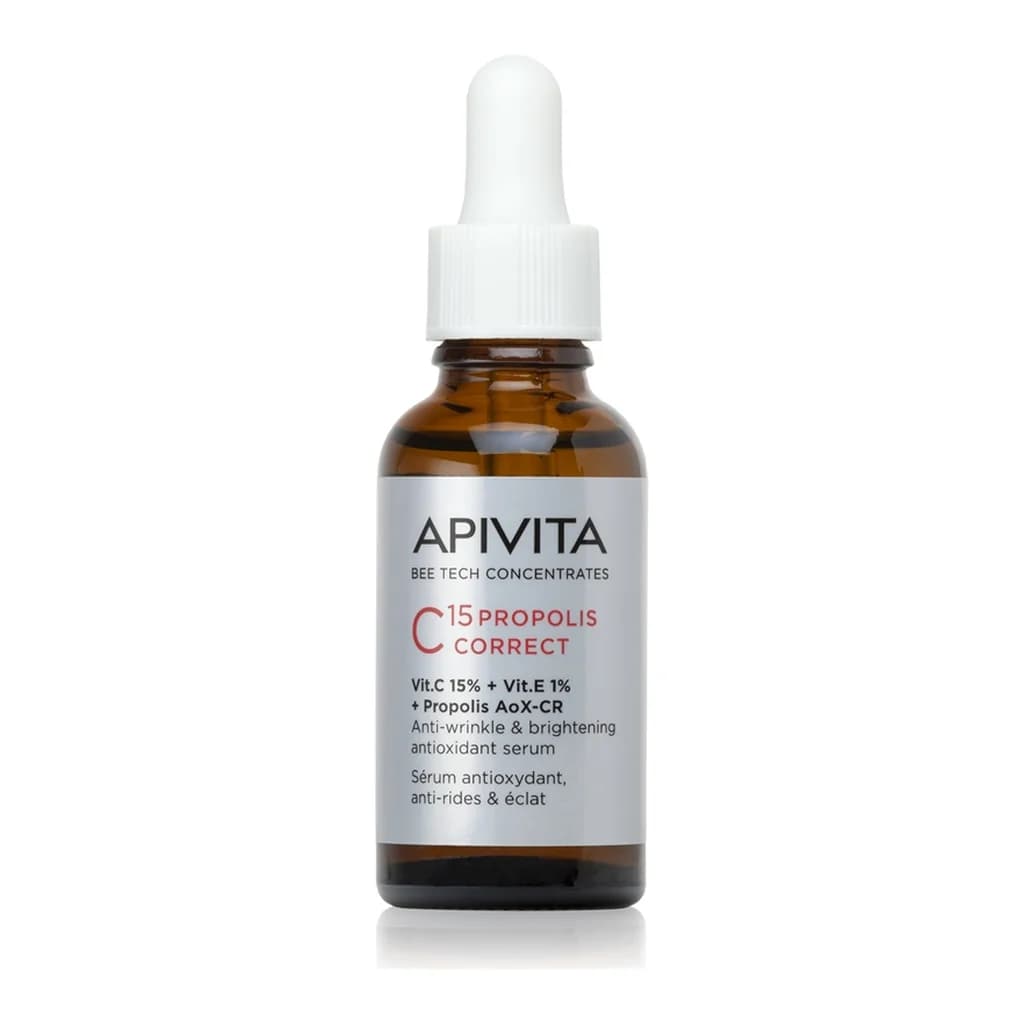 Apivita Bee Tech Concentrates C15 Propolis Correct Serum antioxidant face firming serum