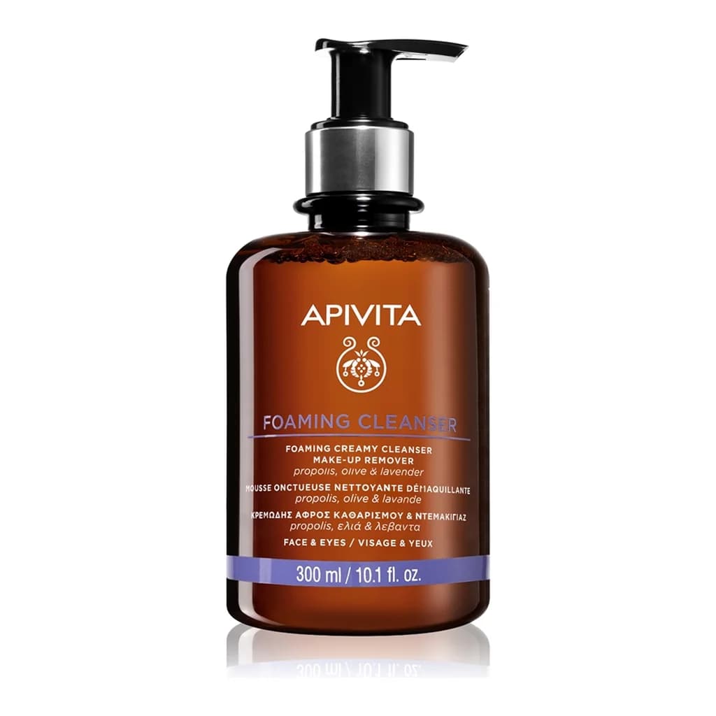 Apivita Cleansing Foaming Cleanser gentle cleansing foam