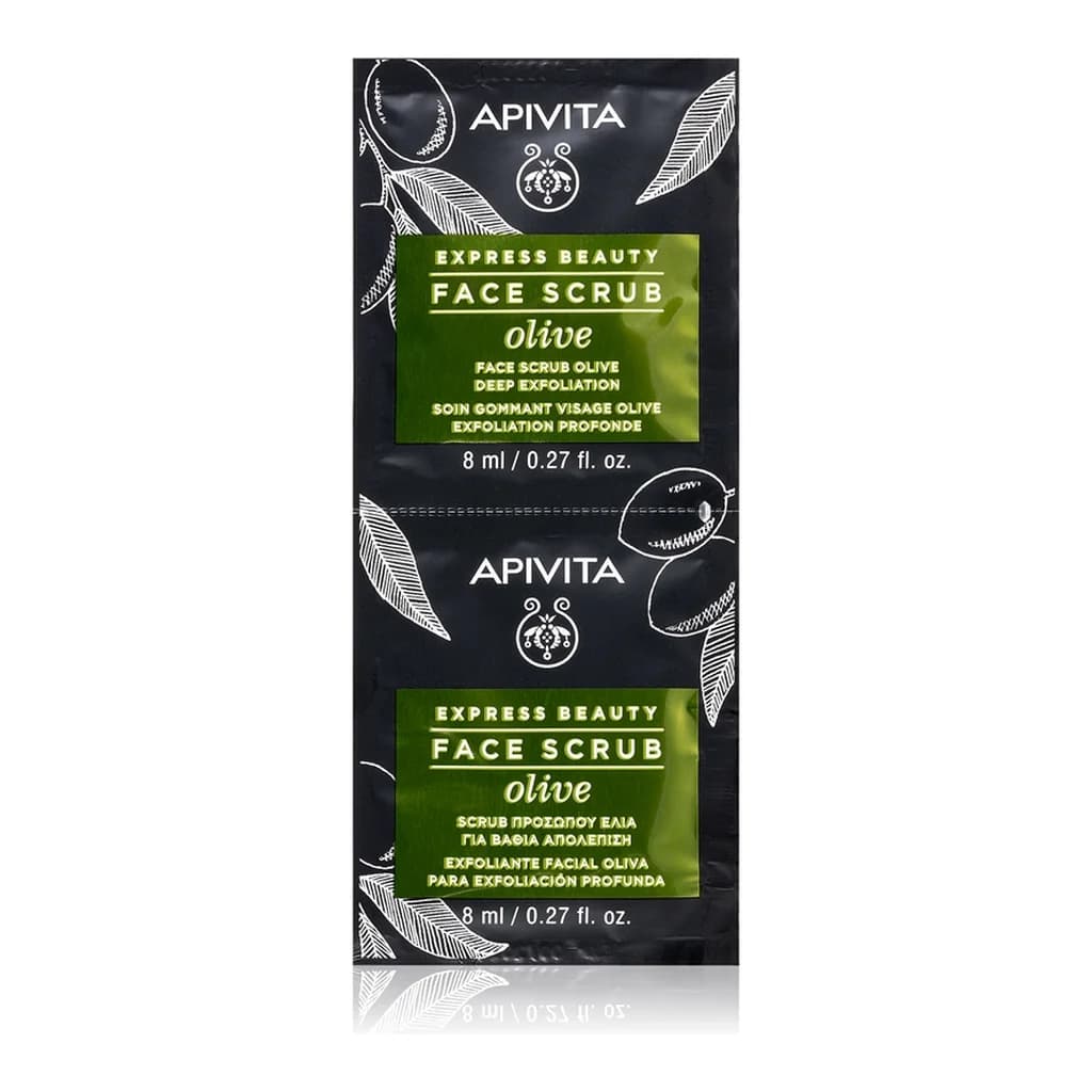 Apivita Express Beauty Exfoliating Face Scrub Olive