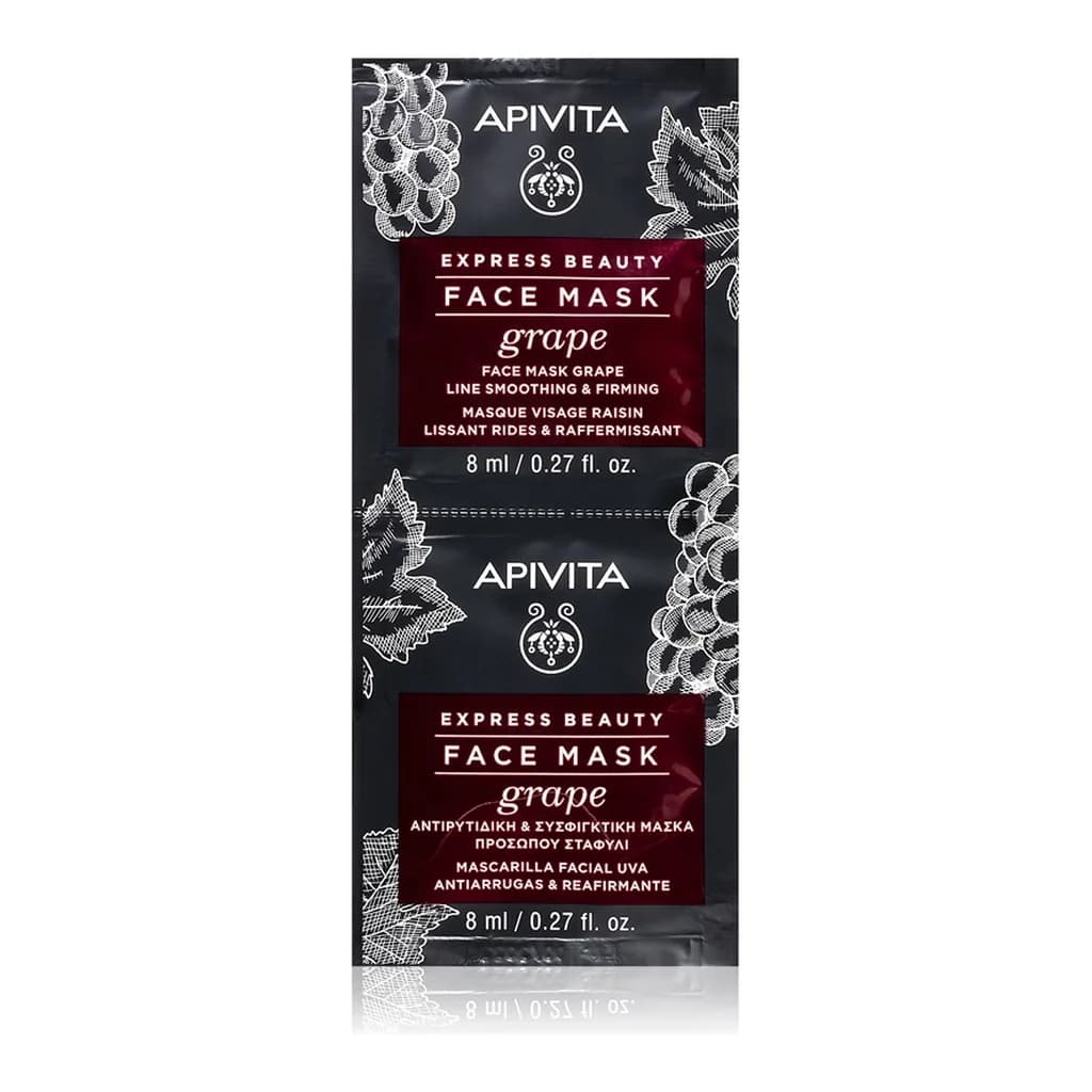 Apivita Express Beauty Firming Face Mask Grape