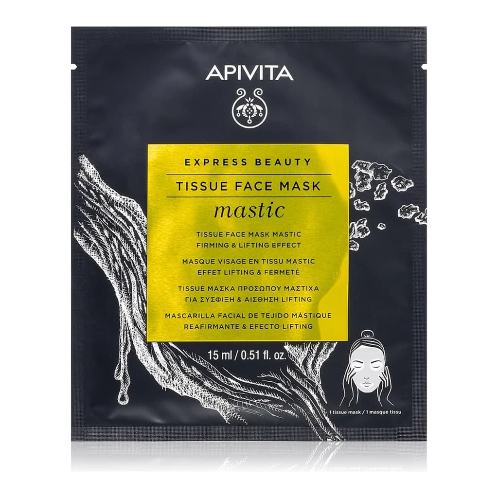 Apivita Express Beauty Lifting Tissue Face Mask Mastic