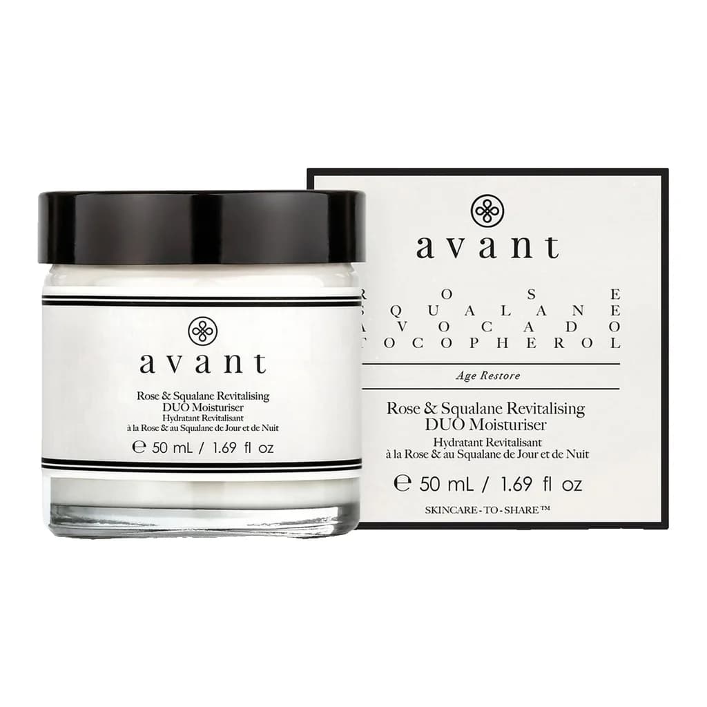 Avant Skincare Rose and Squalane Revitalising Duo Moisturiser