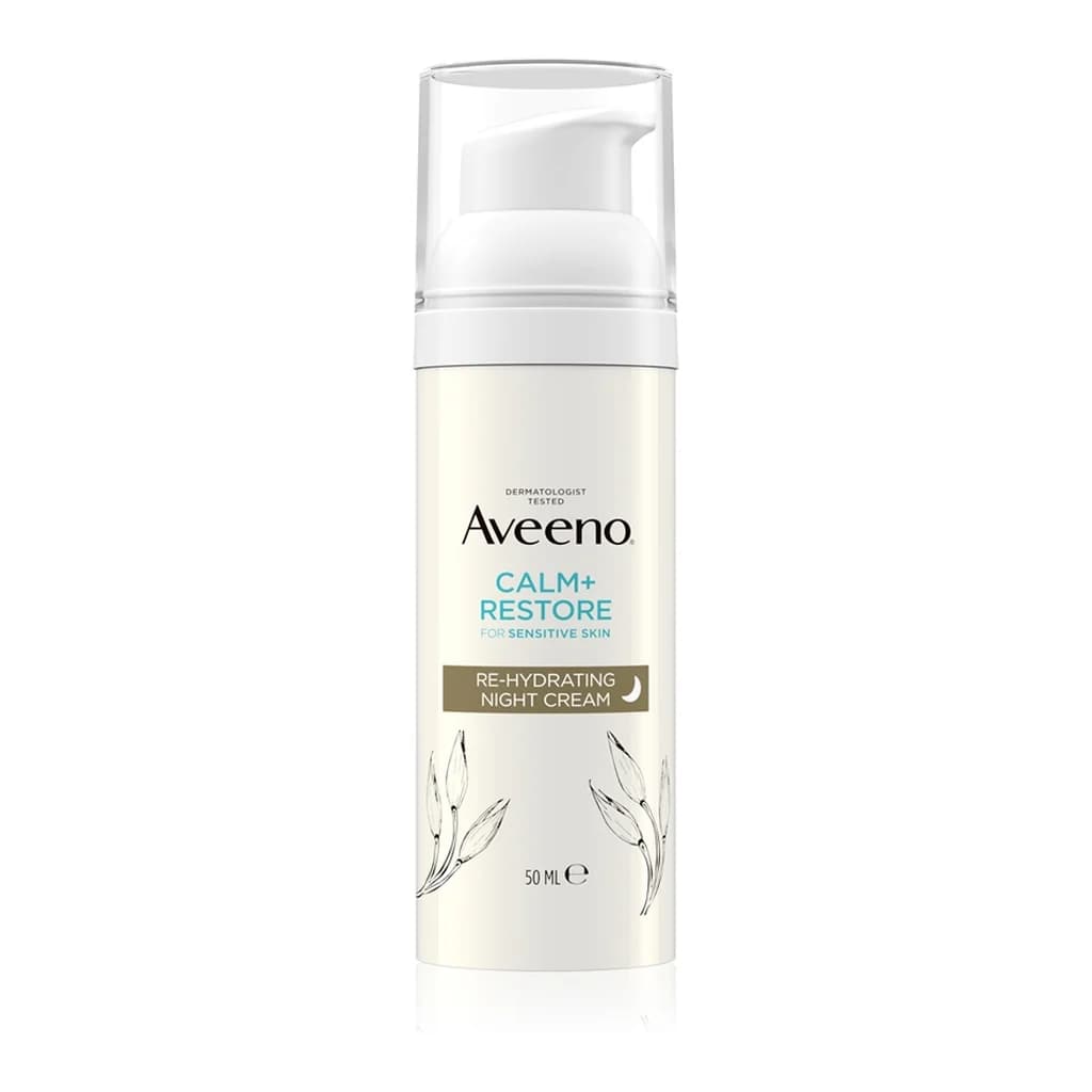 Aveeno Calm + Restore hydrating night cream