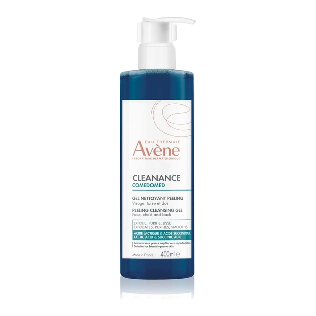 Avène Cleanance Comedomed Gel Peeling exfoliating cleansing gel for oily and problem skin