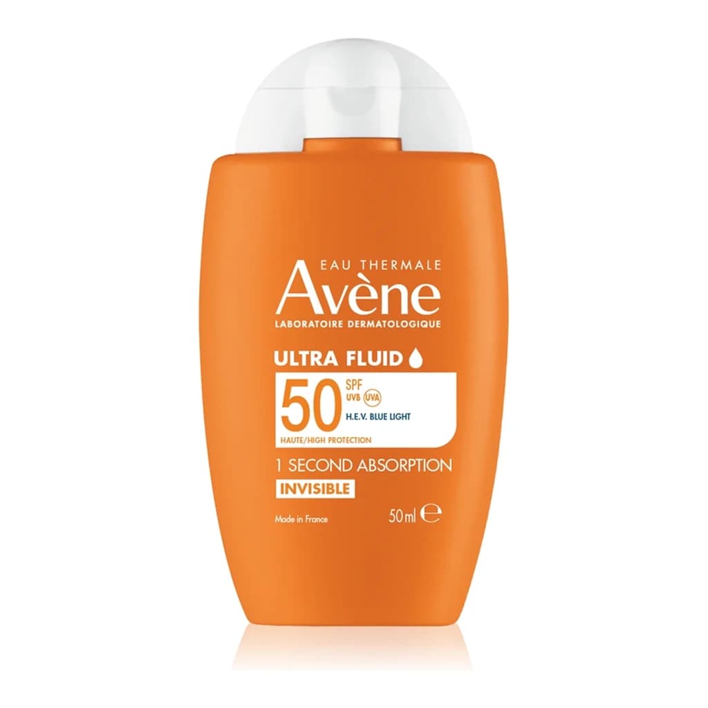 Avène Sun Ultra Fluid Invisible lightweight protective fluid SPF50
