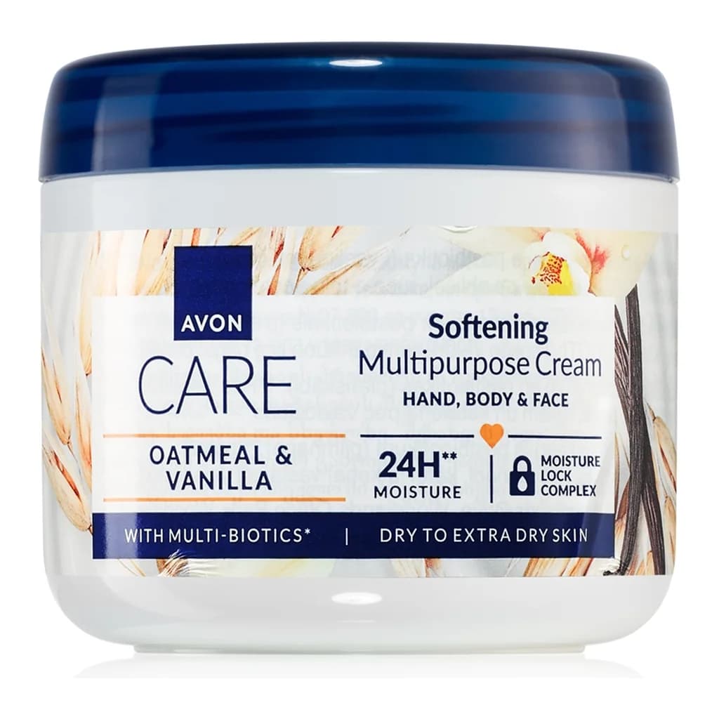 Avon Care Oatmeal & Vanilla multi-purpose cream for face, hands and body