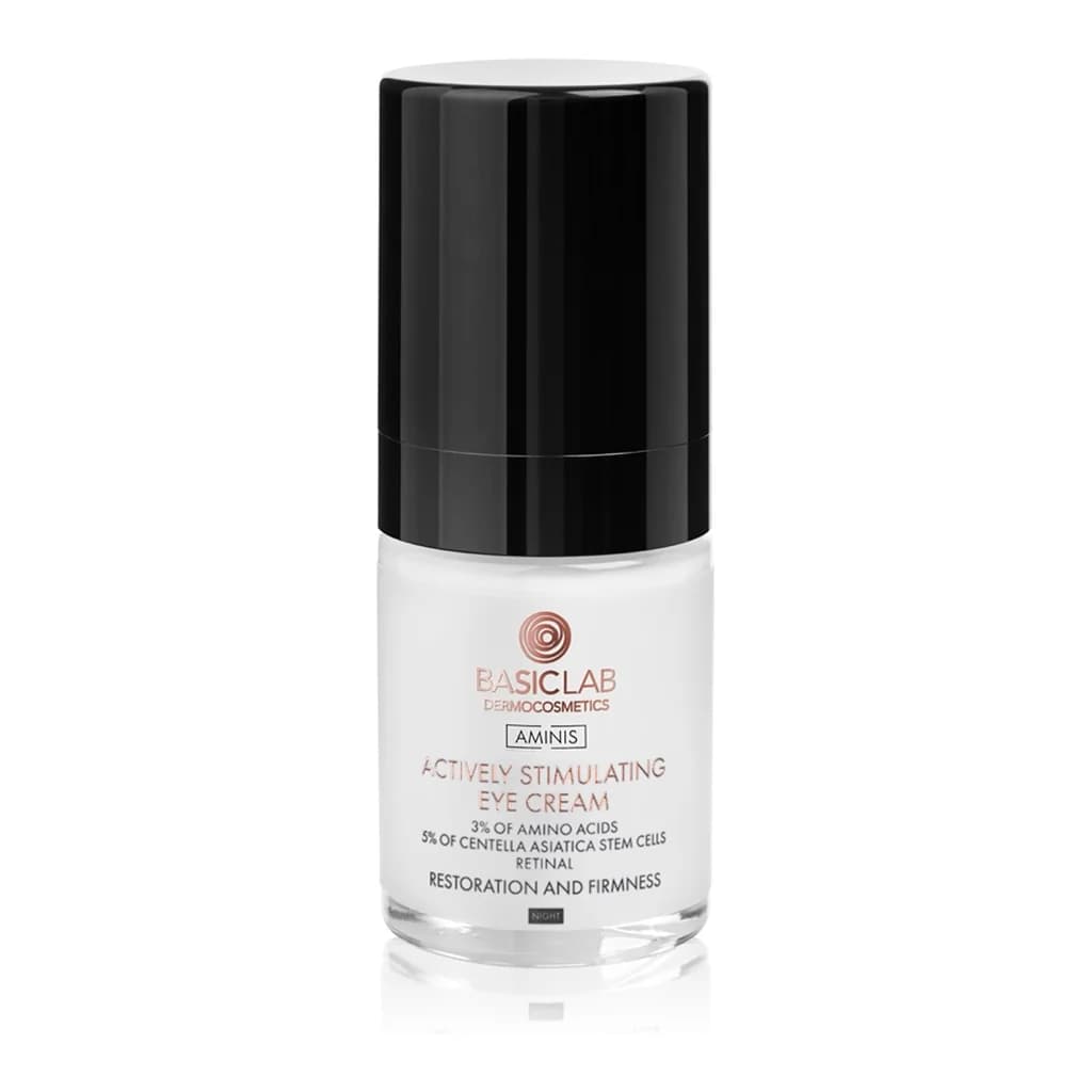 BasicLab Dermocosmetics Aminis smoothing and firming eye cream night