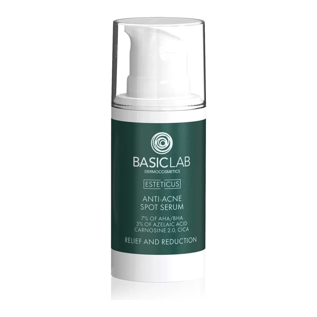 BasicLab Dermocosmetics Esteticus topical acne treatment With AHAs