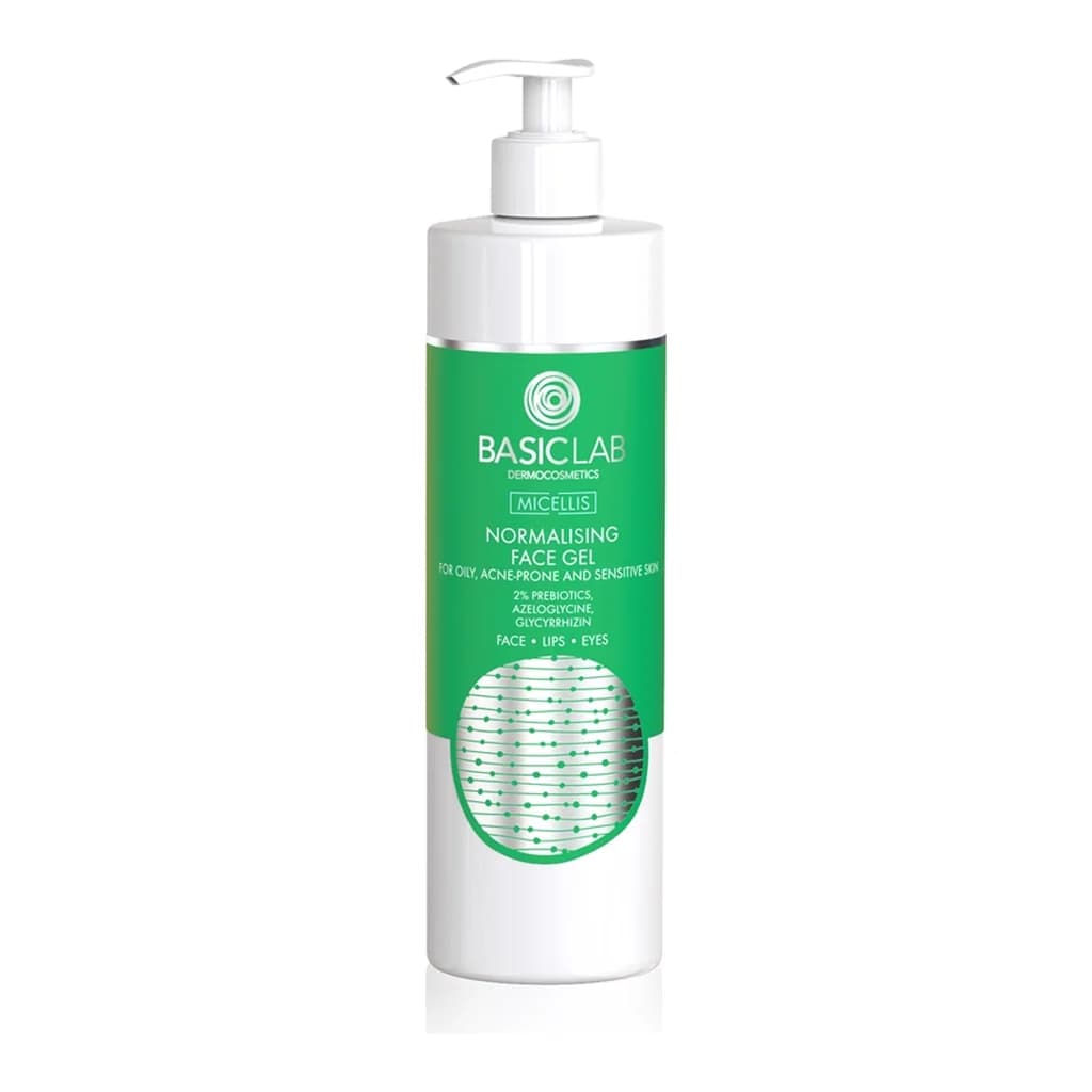 BasicLab Dermocosmetics Micellis normalising gel cleanser for oily acne-prone skin
