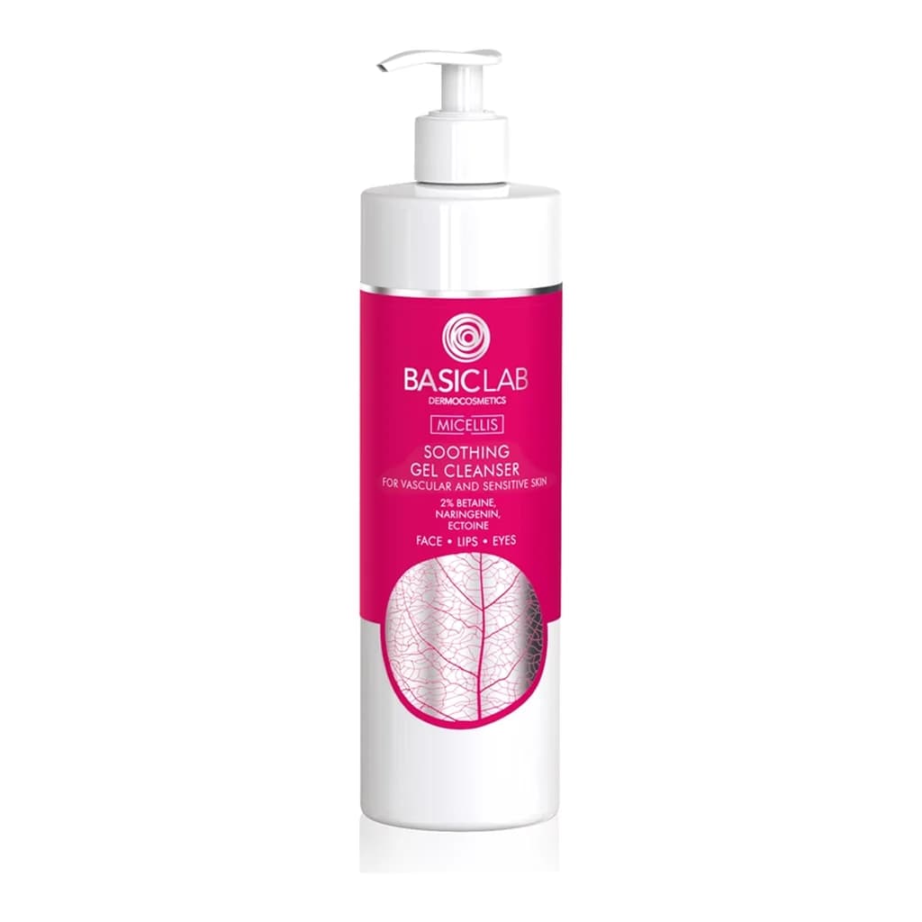 BasicLab Dermocosmetics Micellis soothing cleansing gel for sensitive and reddened skin