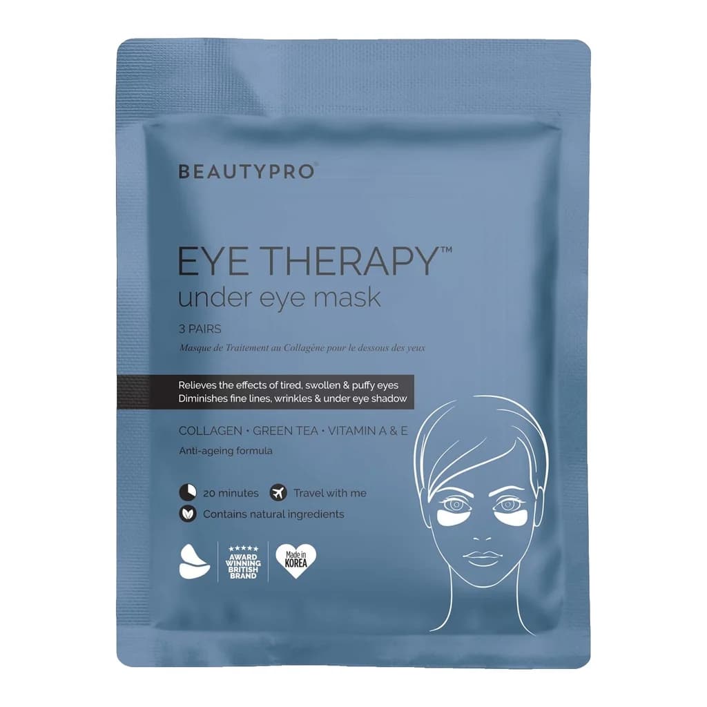 BEAUTYPRO Eye Therapy Under Eye Mask with Collagen and Green Tea Extract (3 Applications)