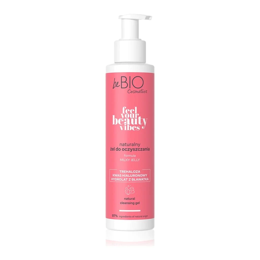 beBIO Feel Your Beauty Vibes cleansing creamy gel for the face