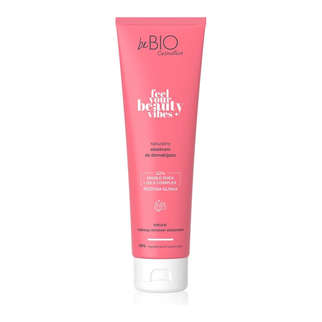 beBIO Feel Your Beauty Vibes oil cleanser and makeup remover