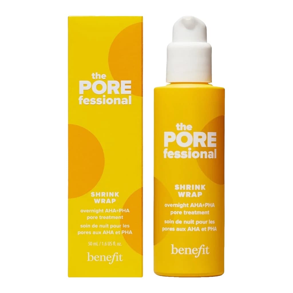 benefit Shrink Wrap Overnight AHA & PHA Pore Treatment