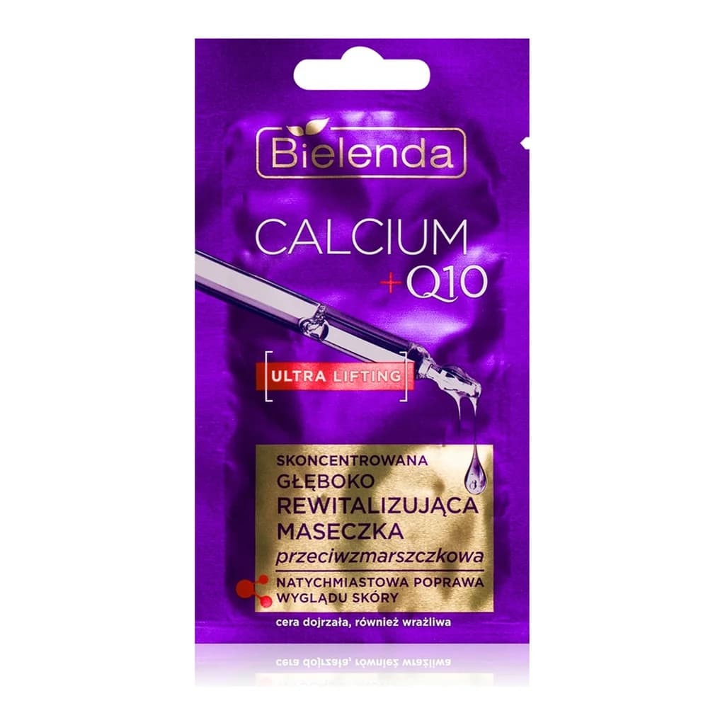 Bielenda Calcium + Q10 Concentrated deeply revitalizing anti-wrinkle mask