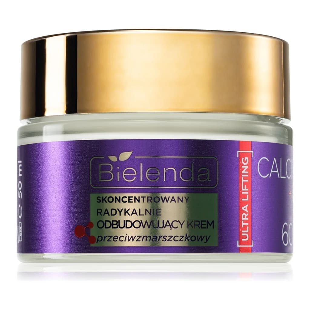 Bielenda Calcium + Q10 Concentrated radically rebuilding anti-wrinkle cream for day 60+