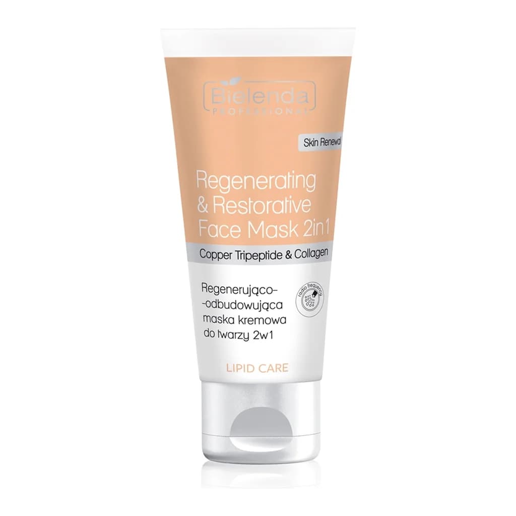 Bielenda Lipid Care Regenerating & Restorative Face Mask 2in1
