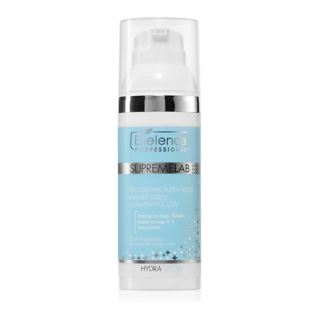 Bielenda Supremelab Hydra Glow Oil-Free Soothing and Regenerating Cream