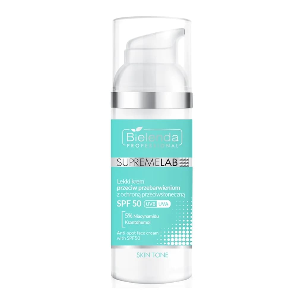 Bielenda Supremelab Skin Tone day cream for age spots SPF50