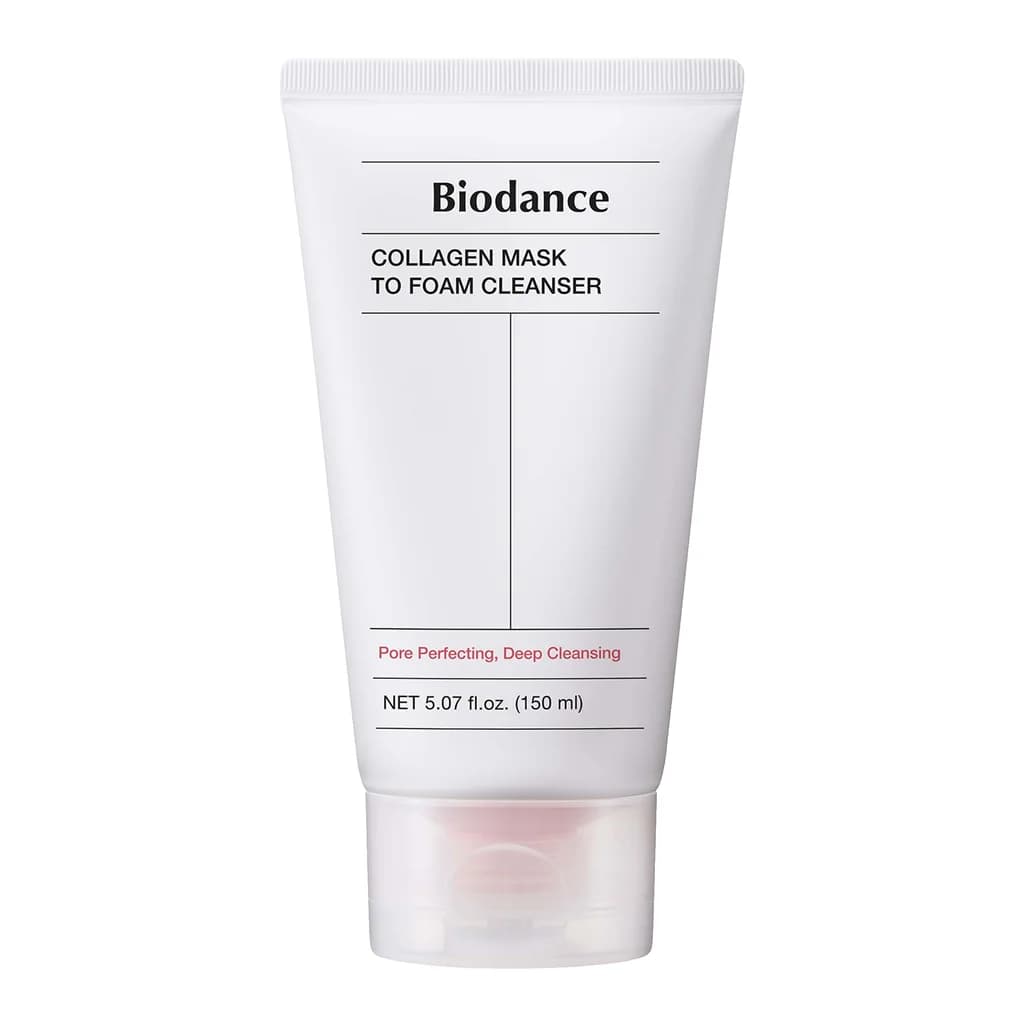 Biodance Collagen Mask to Foam Cleanser