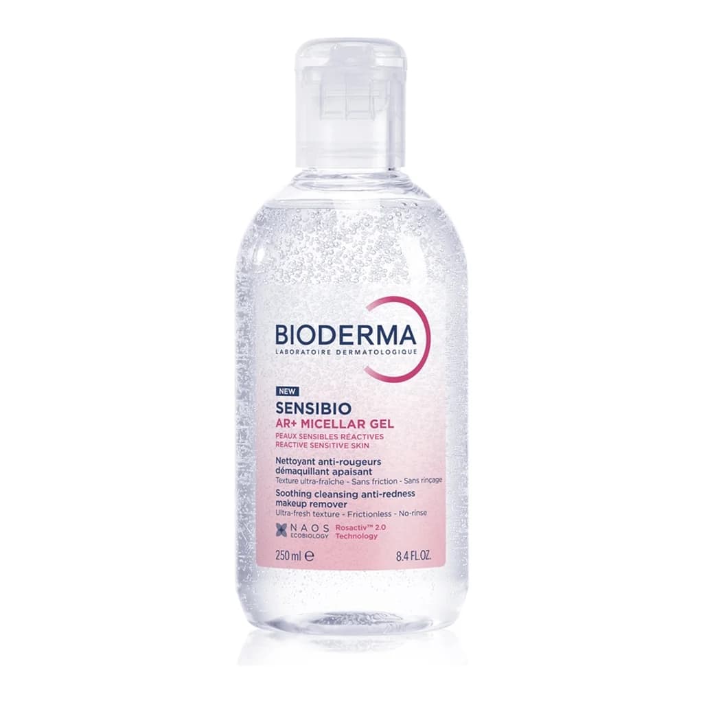 Bioderma Sensibio AR+ cleansing micellar gel for sensitive, redness-prone skin