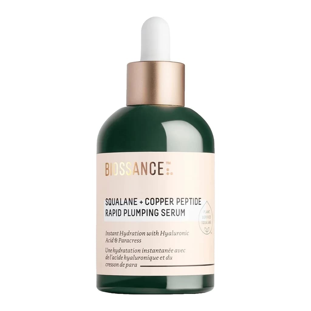 Biossance Squalane and Copper Peptide Rapid Plumping Serum