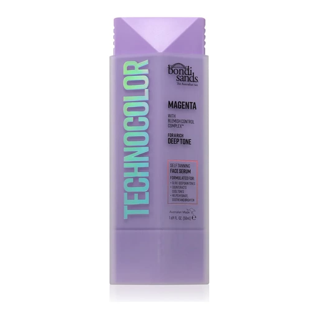 Bondi Sands Technocolor Magenta self-tanning face serum