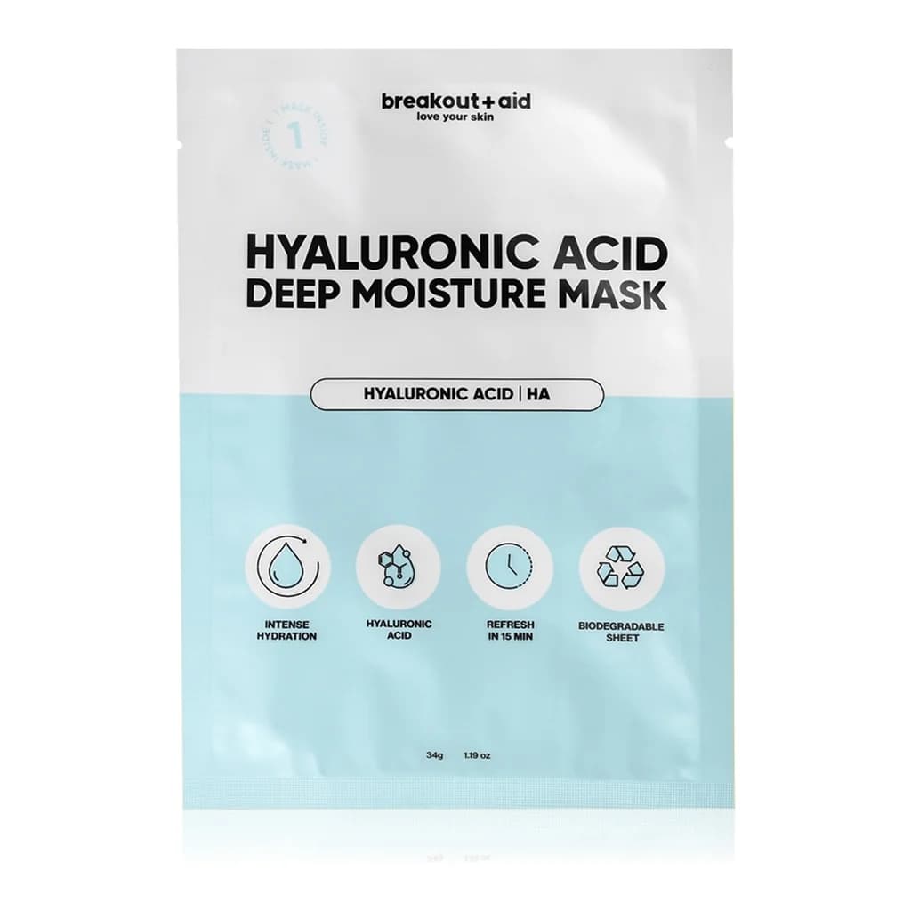 breakout + aid Hyaluronic Acid Deep Moisture Mask
