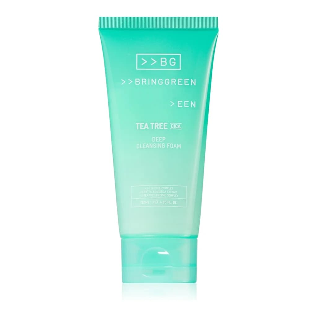 BRINGGREEN Tea Tree Cica Deep Cleansing Foam