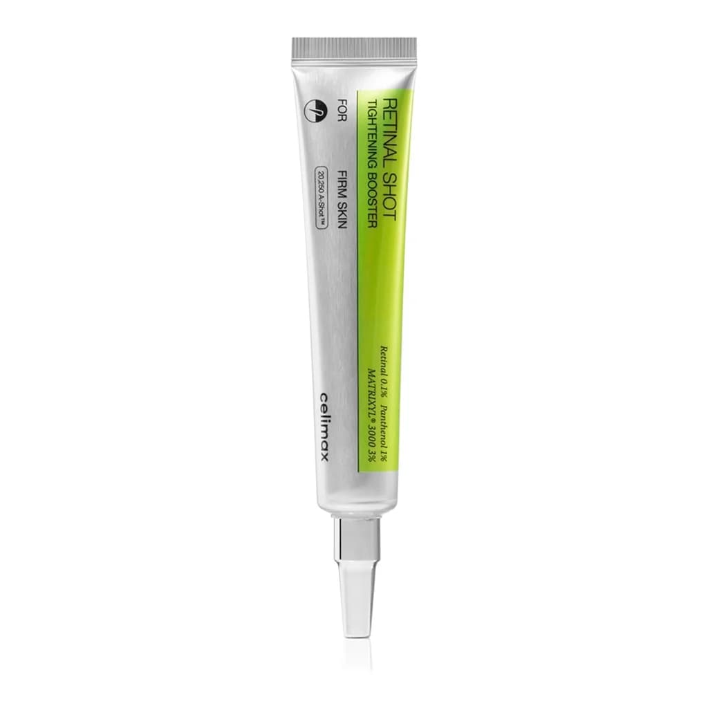 celimax Retinal Shot Tightening Booster smoothing cream targeting signs of ageing with retinol